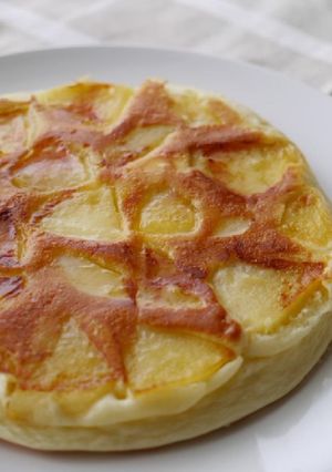 アップルマヨネーズホットケーキ-レシピのメイン写真