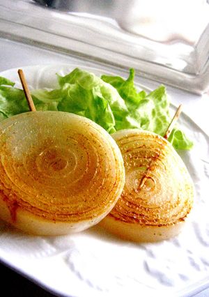 甘みとコツのある✿新たまねぎのステーキ✿-レシピのメイン写真