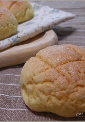メロンパン~アーモンド風味-レシピのメイン写真
