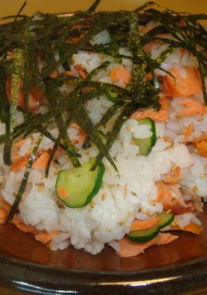 シャケシャケご飯✿-レシピのメイン写真