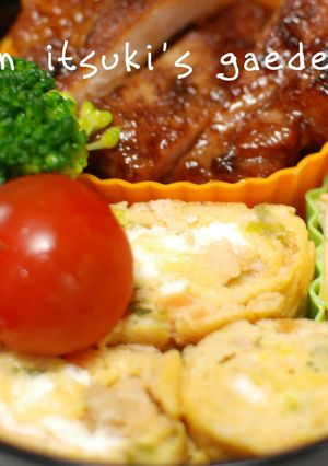 ≪お弁当に≫おから煮入りボリューム卵焼き-レシピのメイン写真