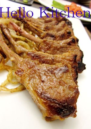 ラム肉の味噌焼き-レシピのメイン写真