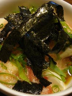 明太とろろ豆腐-レシピのメイン写真
