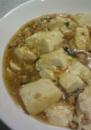 豆腐と鶏ﾐﾝﾁの和風あんかけ-レシピのメイン写真