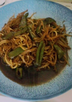 ジンギスカンのたれでもやし煮-レシピのメイン写真