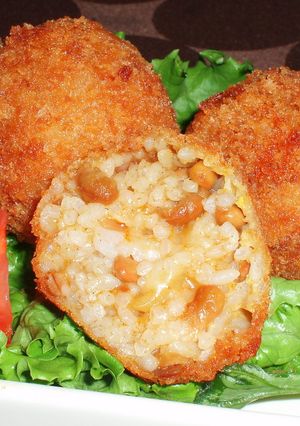 納豆カレーライスコロッケ-レシピのメイン写真
