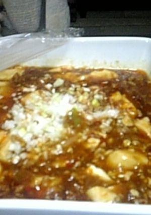 ピリっ!と辛いネギ麻婆豆腐-レシピのメイン写真