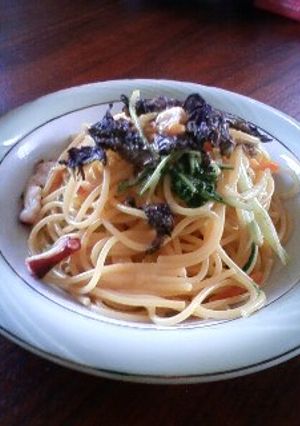 ウニ味噌パスタ-レシピのメイン写真