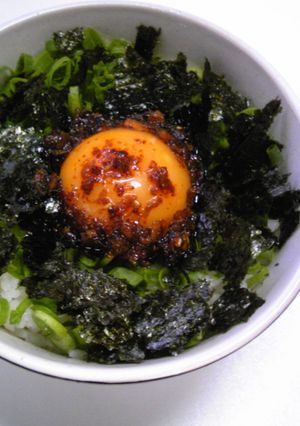 ::食べるラー油でラー丼::-レシピのメイン写真