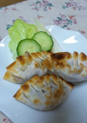 餃子の皮で簡単きのこピザ-レシピのメイン写真