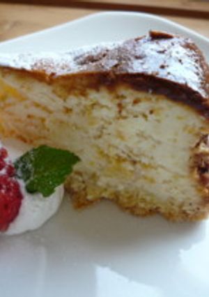 甘夏のチーズケーキ-レシピのメイン写真