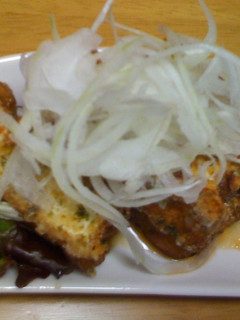 厚揚げの生姜酢焼き-レシピのメイン写真