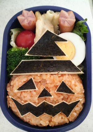 【キャラ弁】ハロウィン弁当-レシピのメイン写真