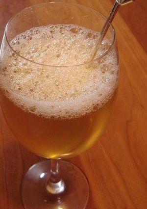 日本酒カクテル☆りんご＆もろみ酢-レシピのメイン写真