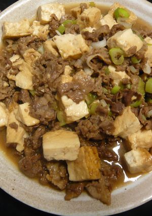 簡単♪♪すき焼き風(^^)/牛肉豆腐-レシピのメイン写真