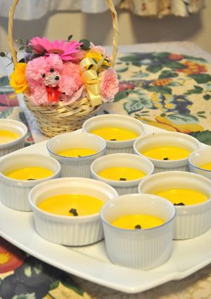 かぼちゃのクリームチーズムース♪-レシピのメイン写真