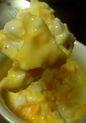 超簡単！レンジでチーズスクランブルエッグ-レシピのメイン写真