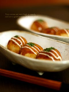 里芋のたこ焼き-レシピのメイン写真
