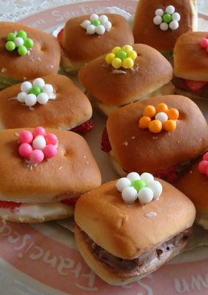 カットパンで♪ミルキークリチーサンド-レシピのメイン写真