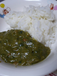 美味しい ほうれん草のカレー-レシピのメイン写真