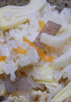 簡単たけのこごはん♪-レシピのメイン写真