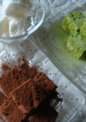 ココア＆抹茶マシュマロ☆-レシピのメイン写真