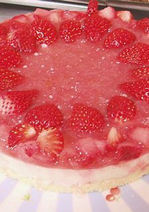 ゼリーのせ！レアチーズケーキ-レシピのメイン写真