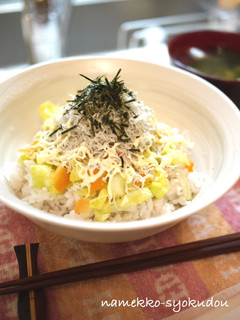 ●1人ランチにも♪ささっと簡単しらす丼●-レシピのメイン写真