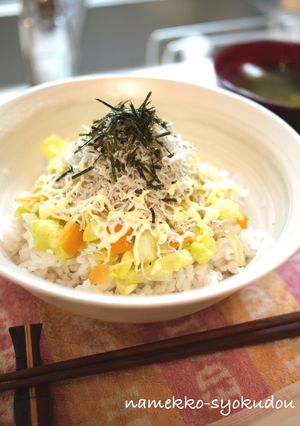 ●１人ランチにも♪ささっと簡単しらす丼●-レシピのメイン写真