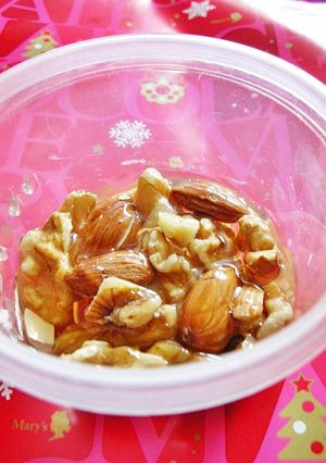 ミックスナッツのはちみつ漬け☆保存方法-レシピのメイン写真