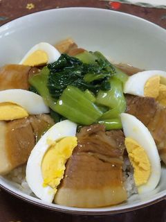 わが家の角煮丼-レシピのメイン写真
