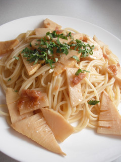 筍の梅風味パスタ-レシピのメイン写真