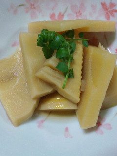 春の定番 あっさりたけのこの煮物-レシピのメイン写真