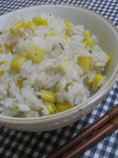 炊飯器で♪簡単・とうもろこしごはん。-レシピのメイン写真