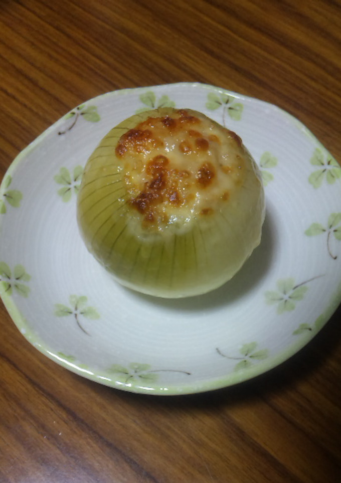 玉ねぎ丸ごとチーズ焼き-レシピのメイン写真