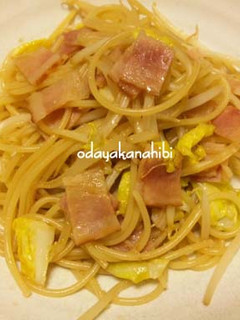 しゃきしゃきもやしの和風パスタ-レシピのメイン写真