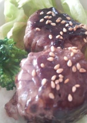 クリームチーズＩＮな肉巻きおにぎりっ！！-レシピのメイン写真