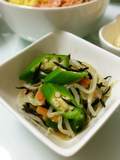 おくらひじきの野菜和え-レシピのメイン写真