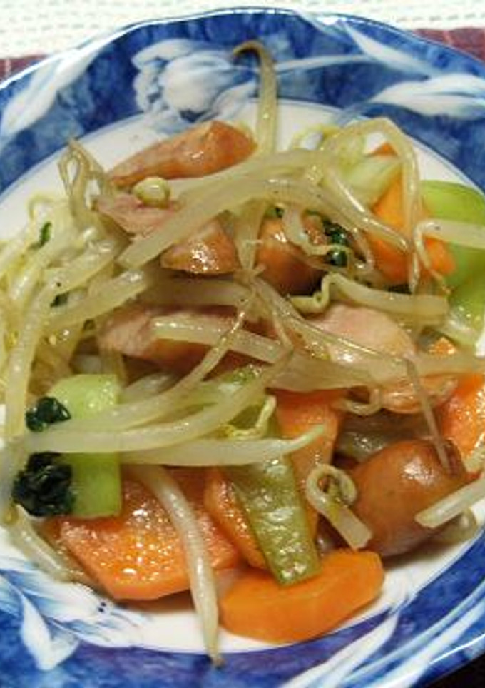 簡単!即効もやしの野菜炒め☆-レシピのメイン写真