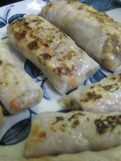 焼いちゃう生春巻き カリッとモチモチ♪-レシピのメイン写真