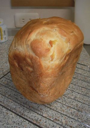 りんご入り☆HBでほんのり甘い食パン-レシピのメイン写真