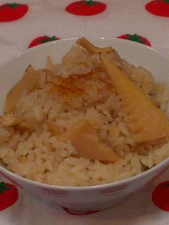 おいしい筍ごはん-レシピのメイン写真