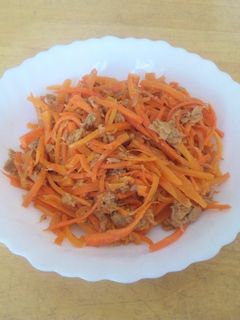 にんじんとツナの炒め物-レシピのメイン写真