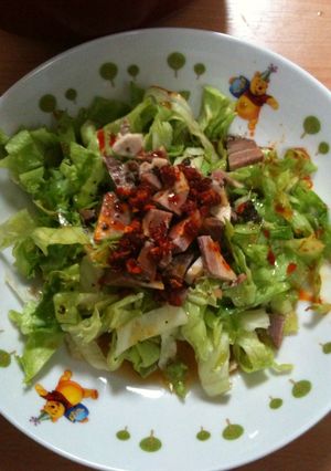 桃ラードレッシング-レシピのメイン写真