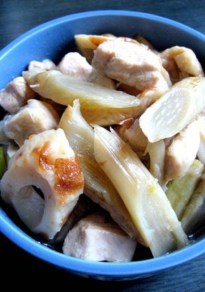 ウドうまっ♪ウドと鶏肉煮-レシピのメイン写真