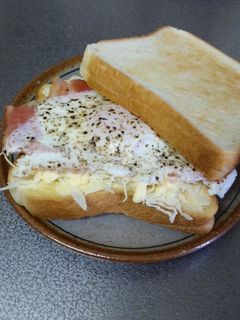 朝食に♪ベーコンエッグトースト☆-レシピのメイン写真