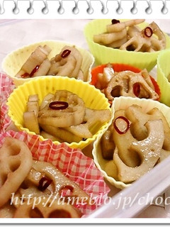 ✿お弁当ストック✿蓮根きんぴら-レシピのメイン写真