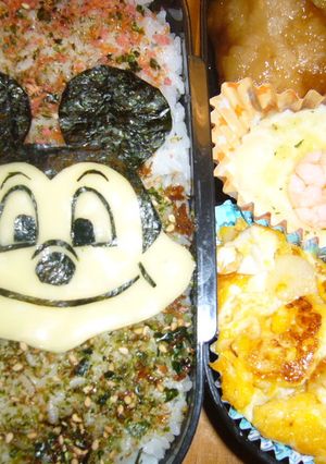 キャラ弁ミッキー-レシピのメイン写真