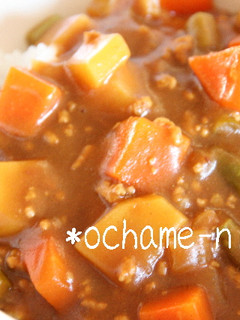 Wポテトのキーマカレー-レシピのメイン写真