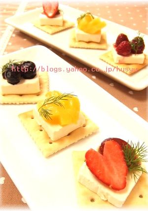 ひな祭りオードブル❀フルーツ❀カナッペ-レシピのメイン写真